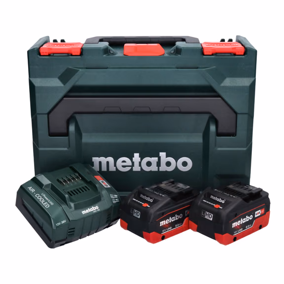 Metabo Basis Set LIHD + 2x Akku 8,0 Ah + Ladegerät + metaBOX ( 685131000 )