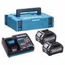 Makita 191J85-8 40v Max XGT Cordless 2 Battery 2.5ah and Charger Kit - 2.5ah