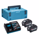 Makita 191V42-8 40v Max XGT Cordless 2 Battery 5ah and Charger Kit - 5ah
