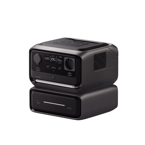 EcoFlow RIVER 3 Plus (Wireless) Portable Power Station – RIVER 3 Plus (Wireless) / Extra Battery 300