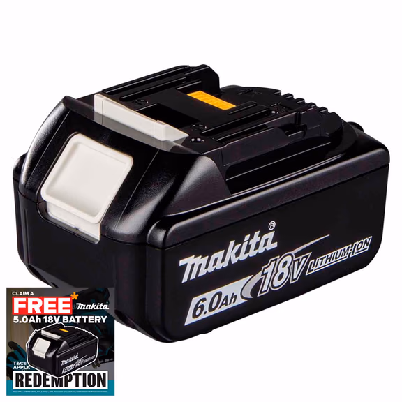 Makita BL1860 18V LXT 6.0Ah Li-Ion Battery