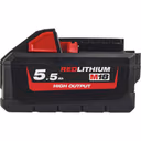 Milwaukee M18 HB5.5 18v Cordless High Output Li-ion Battery 5.5ah - 5.5ah