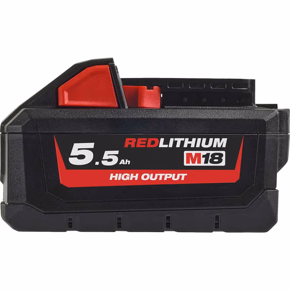 Milwaukee M18 HB5.5 18v Cordless High Output Li-ion Battery 5.5ah - 5.5ah