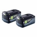 Festool 5.0Ah 18V HighPower Batteries with Bluetooth - Pack of 2