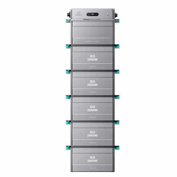 Zendure SolarFlow 1600 AC+ – SolarFlow 1600 AC+ (1.92 kWh) / 5*AB2000L (11.52 kWh au total)