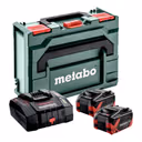 Metabo Basis Set 18 V 2x LiHDX Akku 8,0 Ah + ASC 290 Ladegerät + metaBOX ( 685305000 )