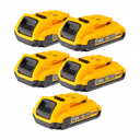 Dewalt DCB183 2.0Ah 18V XR Li-Ion Battery - Pack of 5