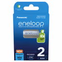 Eneloop Panasonic Ni-MH Akku 800mAh AAA 1,2V - 2er Blister BK-4MCDE/2BE