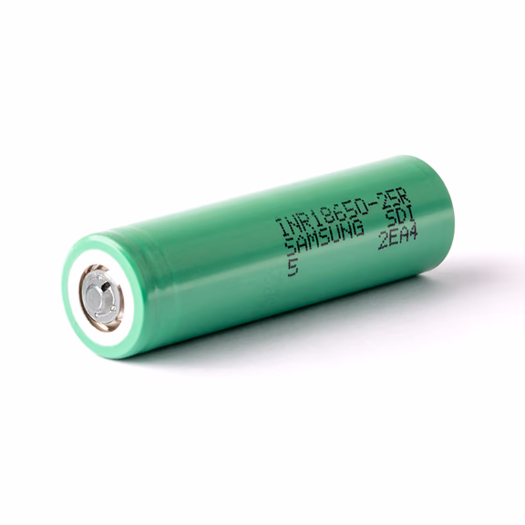 Samsung INR18650 25R 2500mAh 3,6V - 3,7V (Button Top)