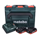 Metabo Basis Set LIHD + 2x Akku 4,0 Ah + Ladegerät + metaBOX ( 685130000 )