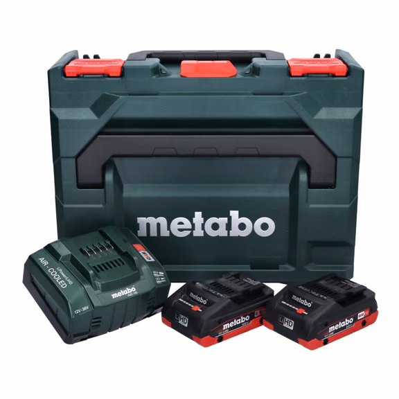 Metabo Basis Set LIHD + 2x Akku 4,0 Ah + Ladegerät + metaBOX ( 685130000 )