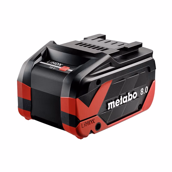 Metabo 8.0Ah 18V Li-HDX Tabless Battery