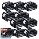 Makita BL1830 18V 3.0Ah LXT Lithium-Ion Battery (Pack of 10)