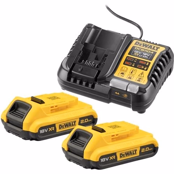Akku-Starter-Set DCB1104D2 18V 2Ah DEWALT