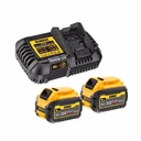 DeWalt DCB116 18V / 54V XR Flexvolt Battery Charger & 2x XR 6.0Ah Flexvolt Batteries