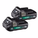 Hikoki BSL1820M 2.0Ah 18V Li-Ion Battery - Pack of 2