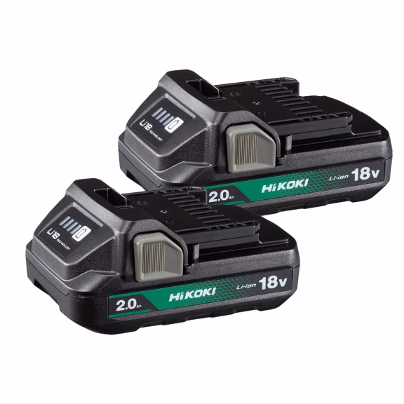 HiKOKI BSL1820 18V 2.0Ah Lithium Battery (Twin Pack)