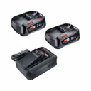 Bosch Starter-Set Starter-Set 18V, 2 x Akku PBA 18V 2.5Ah