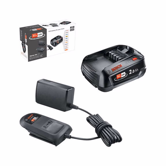 Bosch Starter-Set 18V Alliance, 1 x Akku PBA 18V 2.0Ah