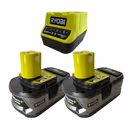 RYOBI RC18120-240 Starter Set 18 V ONE+ 2x RB18L40 Akku 4,0 Ah + RC18120 Ladegerät ( 5133003363 )