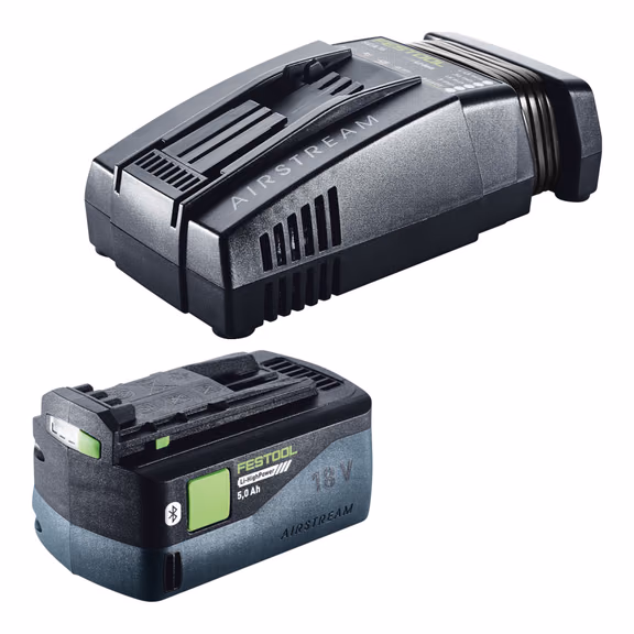 Festool Energie Set 1x BP 18 Li 5,0 HP-ASI HighPower Akkupack 18 V 5,0 Ah ( 578519 ) + SCA 16 Ladegerät ( 576953 )