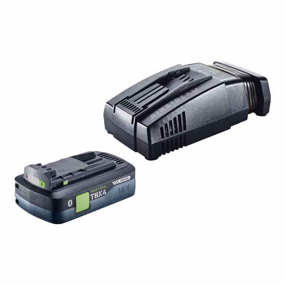 Festool Energie Set 18V 1xTBX4/SCA16 mit 1x BP 18 TBX 4 C-ASI Akku 18 V 4,0 Ah ( 578745 ) + SCA 16 Schnell Ladegerät ( 576953 )
