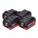 Metabo LiHD Akkupack Set 4x 18 V 10,0 Ah CAS System ( 4x 625549000 )