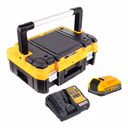DeWalt DCB 1104 S1T Akku Starter Set 18 V mit 1x Powerstack Akku 3,5 Ah + DCB 1104 Ladegerät + TSTAK