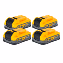 DeWalt DCBP 318 S4 Akku Set mit 4x Powerstack Akku 18 V 3,5 Ah / 3500 mAh XR Li-Ion - mit Ladestandanzeige