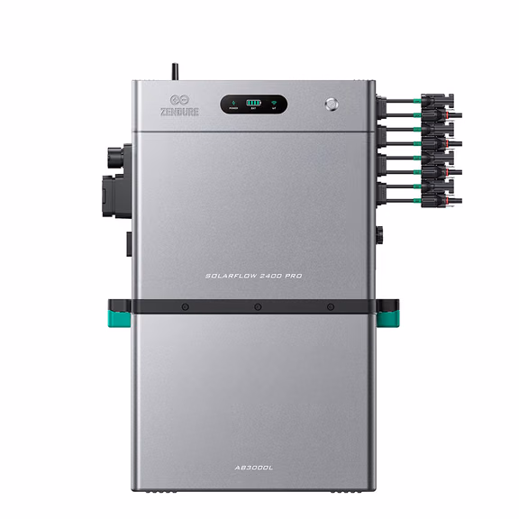 Zendure SolarFlow 2400 Pro – SolarFlow 2400 Pro (2.4 kWh) / 1*AB3000L (2.88 kWh)