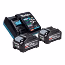 Makita Power Source Kit 2x BL 4040 F Akku 40 V max. 4,0 Ah XGT ( 2x 1910N6-8 ) + DC 40 RA Ladegerät ( 191E07-8 )