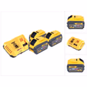 DeWalt DCB 118 Y3 Akku Starter Set 18 V / 54 V 3x XR FLEXVOLT Akku 12 Ah + Ladegerät