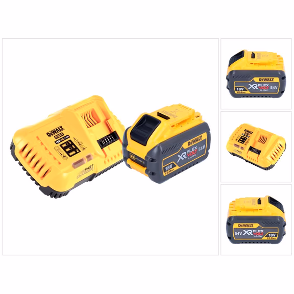 DeWalt DCB 118 Y1 Akku Starter Set 18 V / 54 V 1x XR FLEXVOLT Akku 12 Ah + Ladegerät