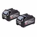 Makita Akku Set 2x BL 4040 F Li-Ion Akku 40 V max. 4,0 Ah XGT ( 2x 1910N6-8 ) mit LED Anzeige