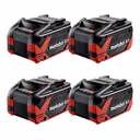 Metabo 4x LiHDX Akkupack 18 V 8,0 Ah CAS Li-Ion Akku ( 4x 624975000 )