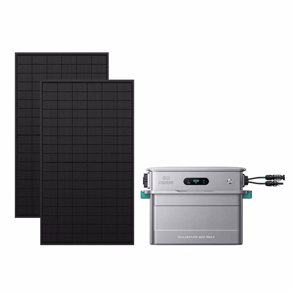 Zendure SolarFlow 800 Pro 2 – SolarFlow 800 Pro 2 (1 920 Wh) / Sans batterie / 1 170 Wc (2*450 W)