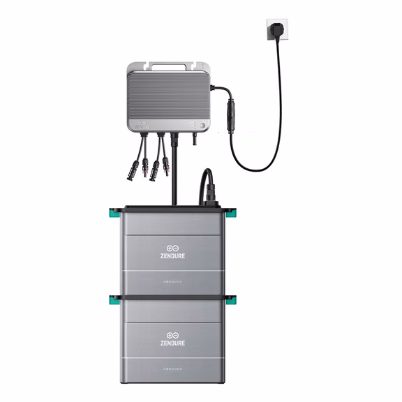 Zendure SolarFlow 800 – SolarFlow 800 + 2*AB2000L Batterie (3840Wh)