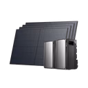 Kit solar autoconsumo 800W con batería LFP EcoFlow STREAM Ultra/Pro/Max – STREAM Ultra / STREAM AC Pro + 4 paneles solares rígidos de 450 W
