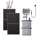 Zendure SolarFlow 800 – SolarFlow 800 + 2*AB2000L Batterie (3840Wh) / 2*515W Bifaziale Solarmodule (1339W Max) / Balkon (2 Paare)