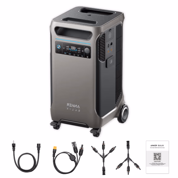 Anker SOLIX F3800 Portable Power Station 3840Wh | 6000W – Anker SOLIX F3800 Portable Power Station