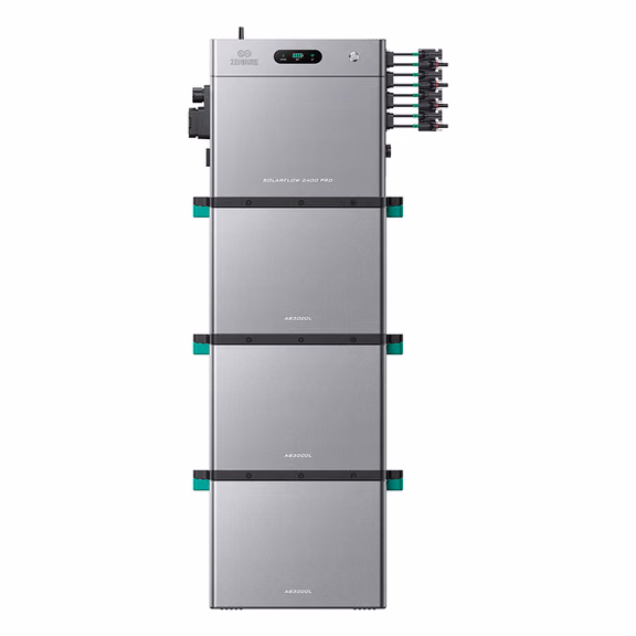 Zendure SolarFlow 2400 Pro – SolarFlow 2400 Pro (2.4 kWh) / 3*AB3000L (11.04 kWh au total) / Sans panneaux