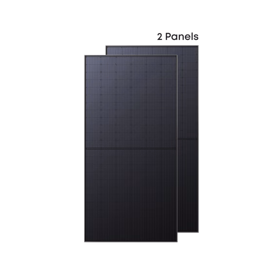 2× Anker SOLIX Solarpanel (für Balkonkraftwerk) – 585Wp Bifazial