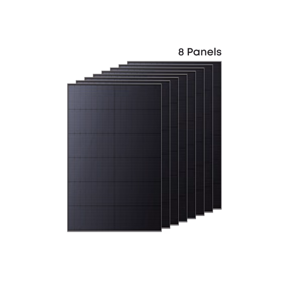 8× Anker SOLIX Solarpanel (für Balkonkraftwerk) – 445Wp Bifazial