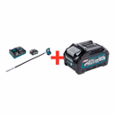 Makita 40V max XGT Brushless Cordless 5-1/2' Concrete Vibrator Kit with 2-Pack Battery (4.0 Ah)