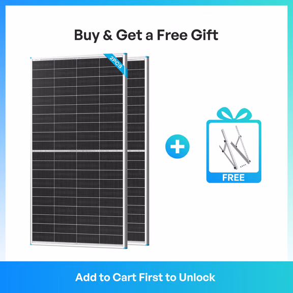 100/195W N-Type Bifacial Solar Panel – 195W / 2 Pieces