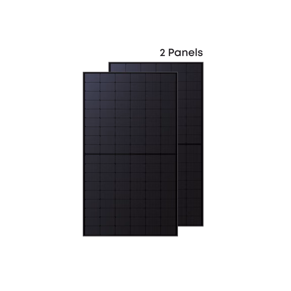 2× Anker SOLIX Solarpanel (für Balkonkraftwerk) – 500Wp Bifazial
