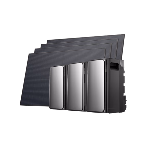 Kit solar autoconsumo 800W con batería LFP EcoFlow STREAM Ultra/Pro/Max – STREAM Ultra / 2 × STREAM Max + 4 paneles solares rígidos de 450 W
