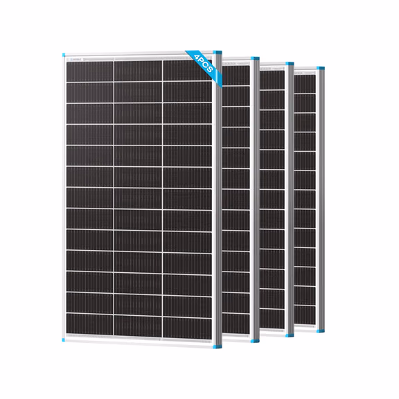 100/195W N-Type Bifacial Solar Panel – 100W / 4 Pieces