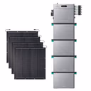 Zendure SolarFlow 2400 Pro – SolarFlow 2400 Pro (2.4 kWh) / 4*AB3000L (11.52 kWh) / 4*230W Flexible Solar Panel (920Wp)