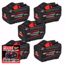 Milwaukee M18 FB12 18V FORGE 12.0Ah Batteries (5 Pack)